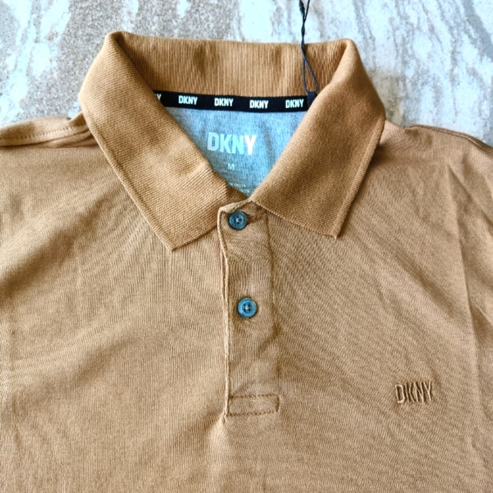 DKNY Men's Classic Polo Shirt New Size Medium